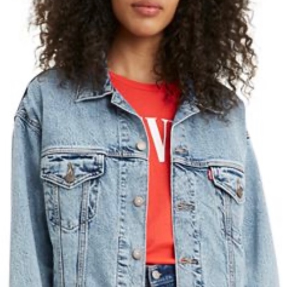 Levi’s oversized trucker denim jacket - Picture 5 of 9